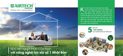 Công nghệ lọc khí số 1 Nhật Bản - Theo Tạp chí Kiến trúc