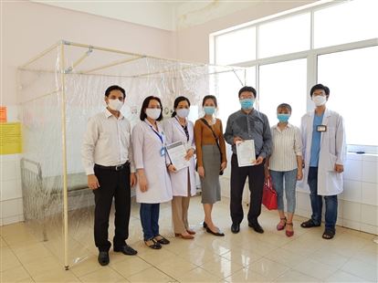 Bệnh viện 9 - Quận 2 tiếp nhận tài trợ thiết bị phòng chống dịch Covid-19