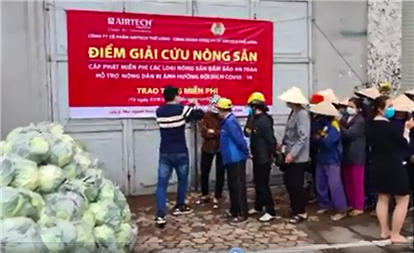  Airtech Thế Long giải cứu nông sản ngày thứ 4