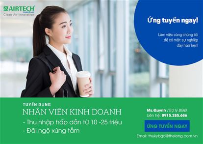 Tuyển dụng tháng 8 - Tuyển dụng Nhân viên kinh doanh