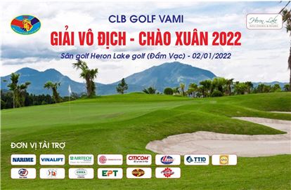 AIRTECH THẾ LONG đồng hành cùng giải VÔ ĐỊCH - CHÀO XUÂN 2022 - CLB Golf VAMI -Hiệp hội Doanh nghiệp cơ khí Việt Nam