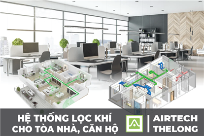 Hệ Thống Lọc Không Khí Cho Tòa Nhà Văn Phòng Thương Mại