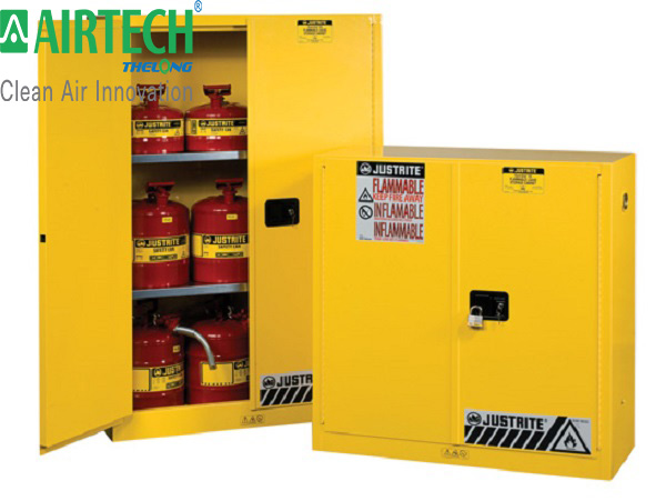 Airtech Thế Long chuyên cung cấp các loại tủ đựng hóa chất chống cháy chất lượng.