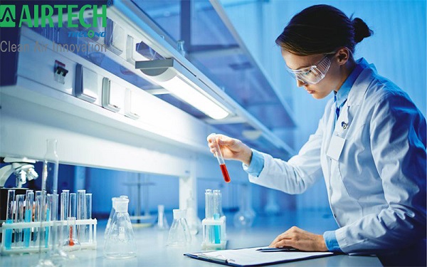 Phòng thí nghiệm vi sinh được sử dụng để nghiên cứu, thí nghiệm vi sinh vật.
