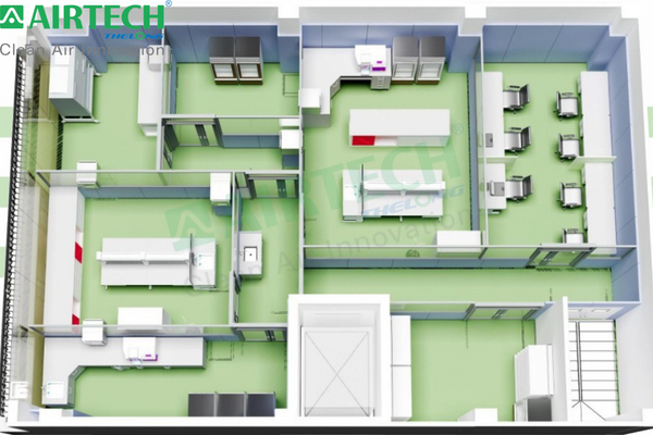Thiết kế và thi công phòng sạch đảm bảo sắp xếp và bảo quản thuốc hiệu quả nhất hiện nay
