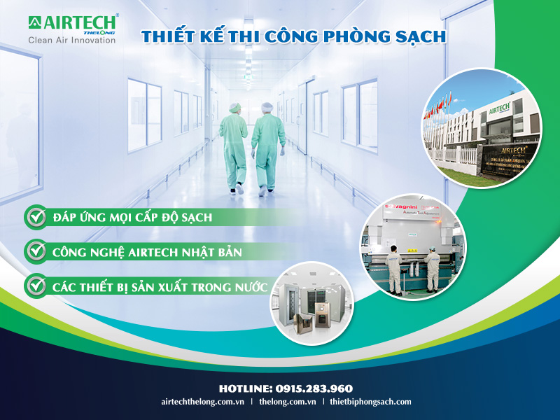 đơn vị thi công phòng sạch điện tử