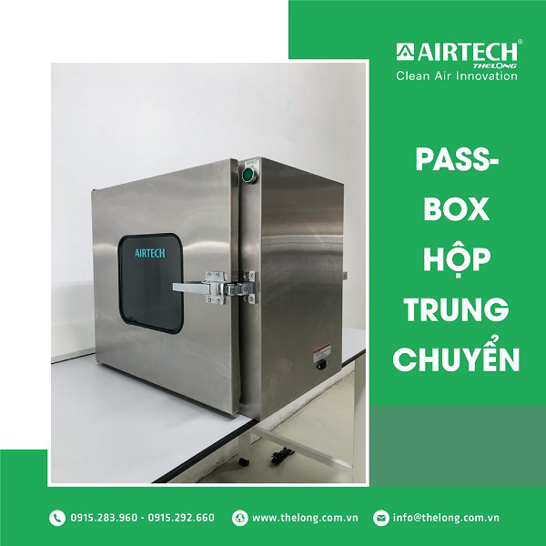 Pass Box được dùng để vận chuyển hàng hóa, sản phẩm vào bên trong phòng sạch