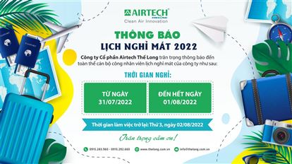 Thông báo về việc tổ chức du lịch hè 2022