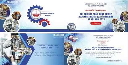 Airtech Thế Long tham gia Hội chợ công nghiệp hỗ trợ năm 2023
