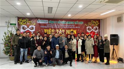 TỔ CHỨC TẤT NIÊN 2023 CHO CBCNV CÔNG TY CP AIRTECH THẾ LONG