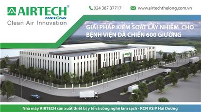 Giải pháp kiểm soát lây nhiễm chéo cho bệnh viện dã chiến 