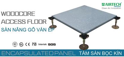 Sàn nâng gỗ ván ép ( Tấm sàn bọc kín)