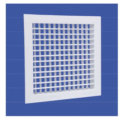 Cửa gió 2 lớp nan bầu dục