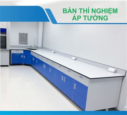 Bàn thí nghiệm áp tường