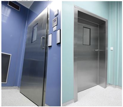 Cửa xoay 1 cánh phòng mổ