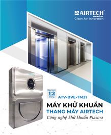 Máy khử khuẩn thang máy Airtech