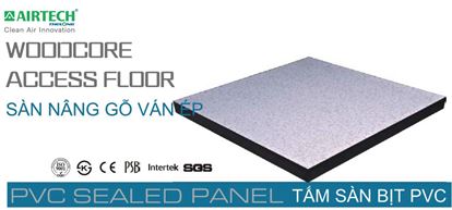 Sàn nâng gỗ ván ép (Tấm sàn bịt PVC)