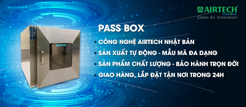 hộp trung chuyển Passbox Airtech Thế Long