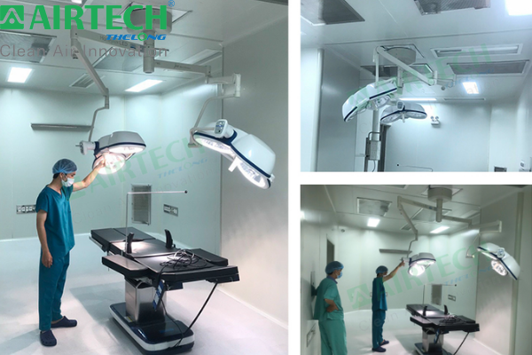 tiêu chuẩn ánh sáng trong thiết kế phòng mổ